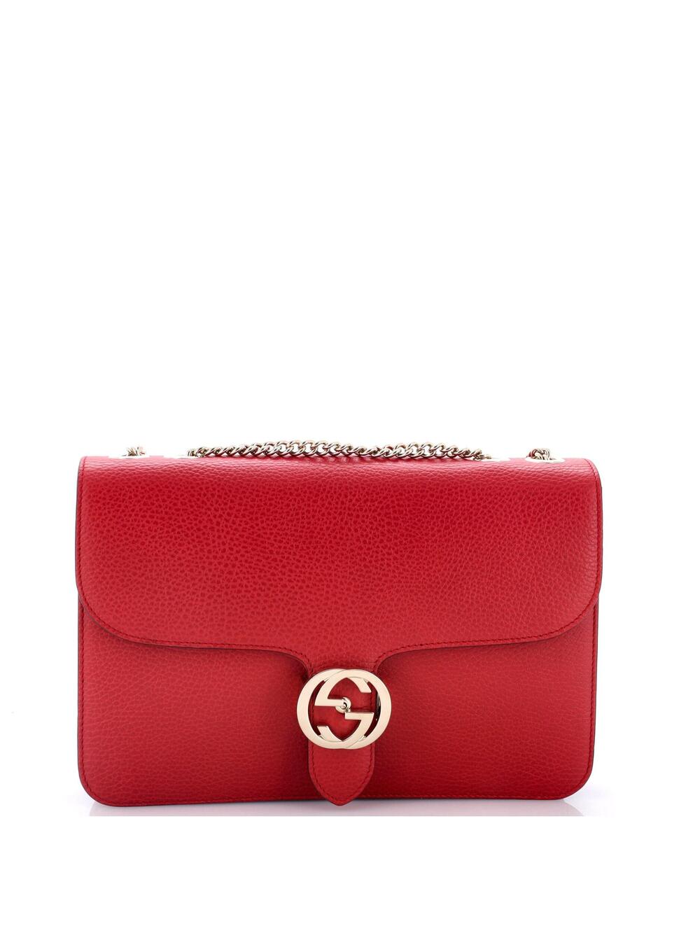 Gucci Interlocking Shoulder Bag Leather #311942G85B